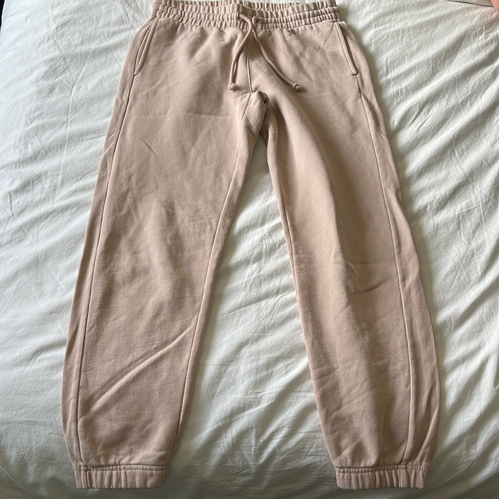 TNA Tan Boyfriend Sweatpant